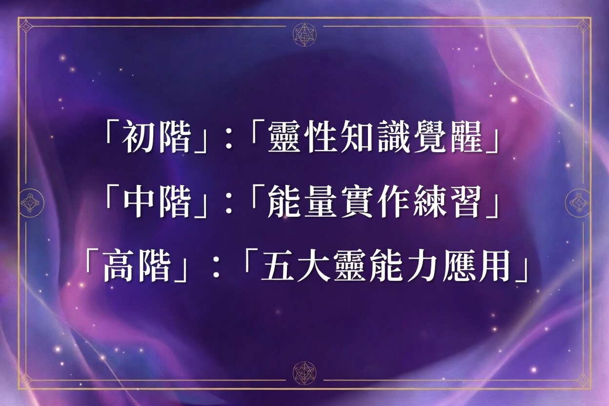 初階 中階 高階 三階段